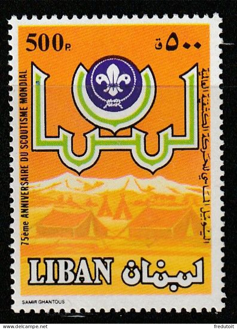 LIBAN - N°285 ** (1983) Scoutisme - Lebanon