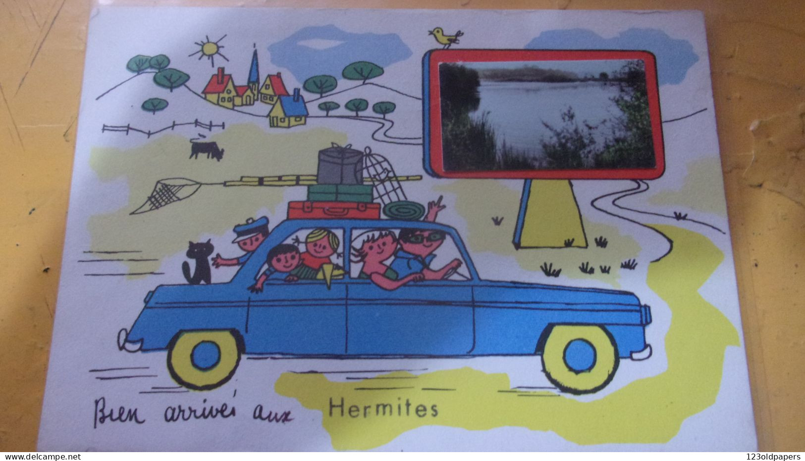 37 LES HERMITES BIEN ARRIVES AUX HERMITES - Autres & Non Classés