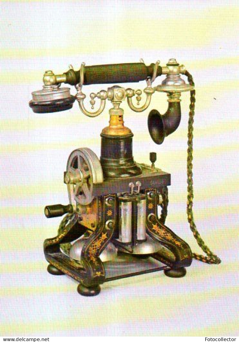 Cpm Collection Historique Des Telecom N°17 : Poste Ericsson Suède 1894 (téléphone) - Telephony