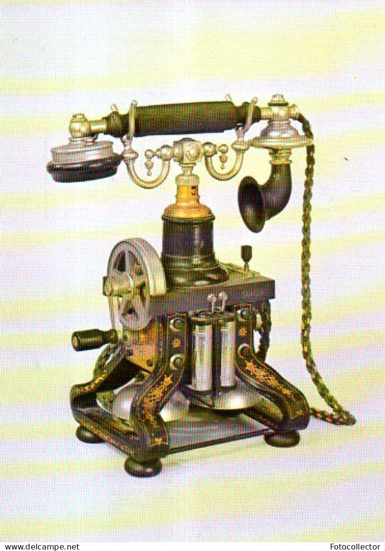 Cpm Collection Historique Des Telecom N°17 : Poste Ericsson Suède 1894 (téléphone) - Telefonia