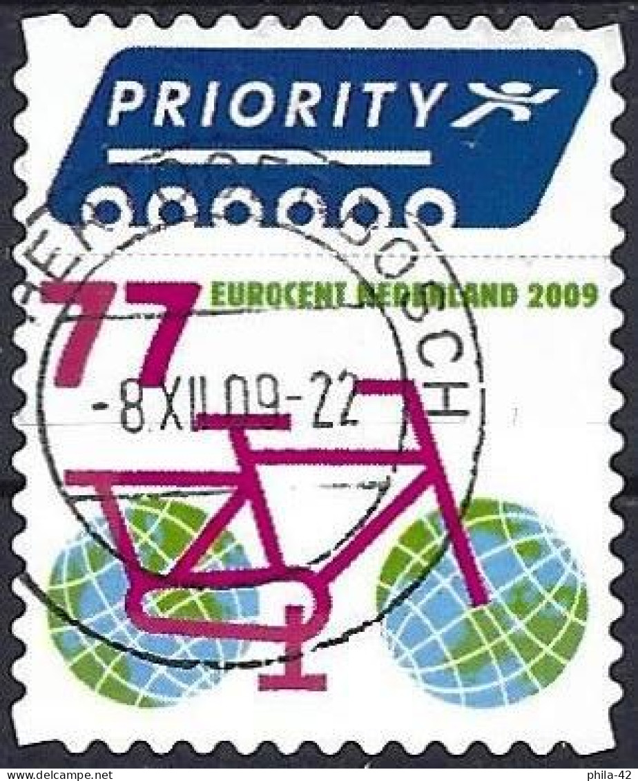 Netherlands 2009 - Mi 2633 - YT 2561 ( Stylized Bicycle ) - Vélo