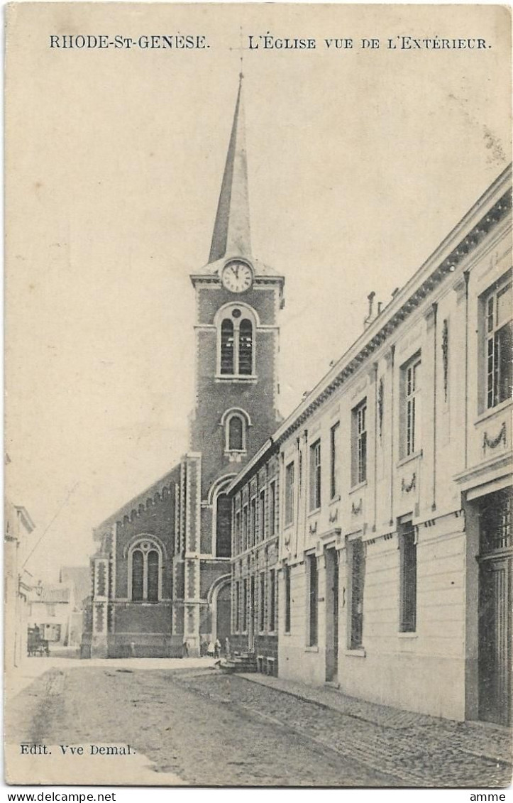 Rhode-Saint-Genèse   *   L'Eglise Vu De L'extérieur - St-Genesius-Rode