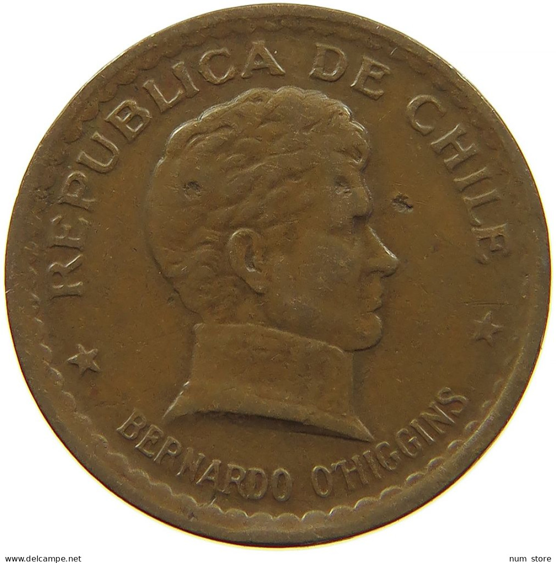 CHILE 20 CENTAVOS 1945 #s083 0669 - Cile