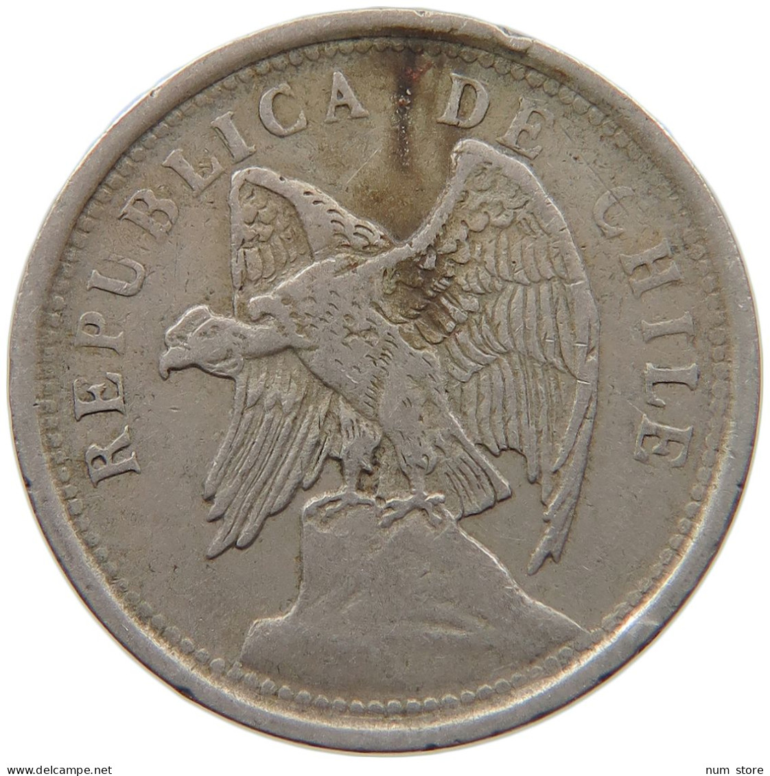 CHILE 20 CENTAVOS 1925 #s087 0601 - Chile