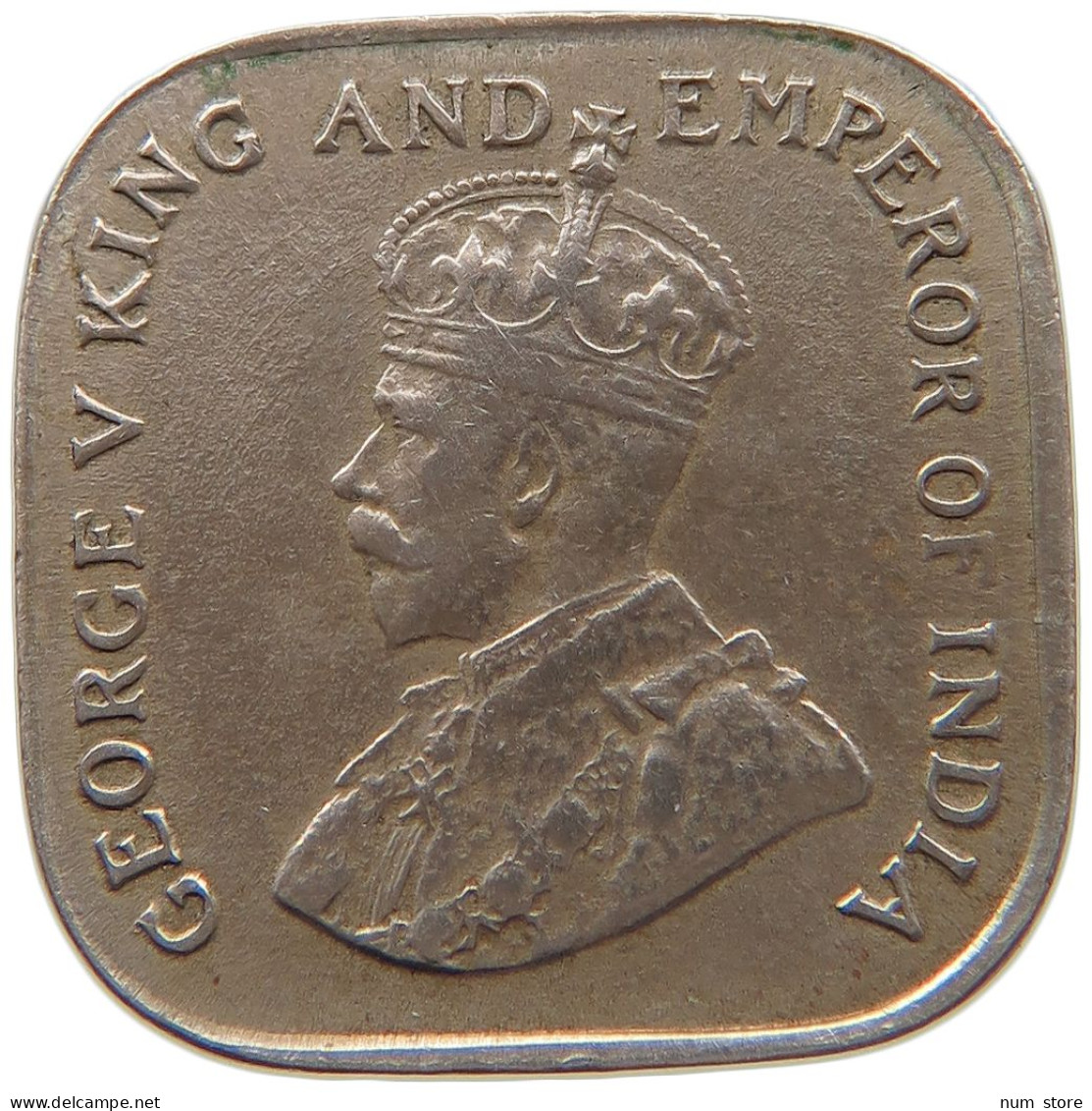 CEYLON 5 CENTS 1912 #s087 0281 - Sri Lanka