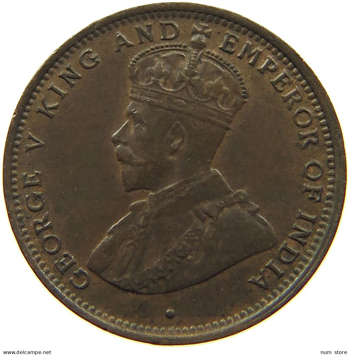 CEYLON 1/2 CENT 1926 #s083 0697 - Sri Lanka