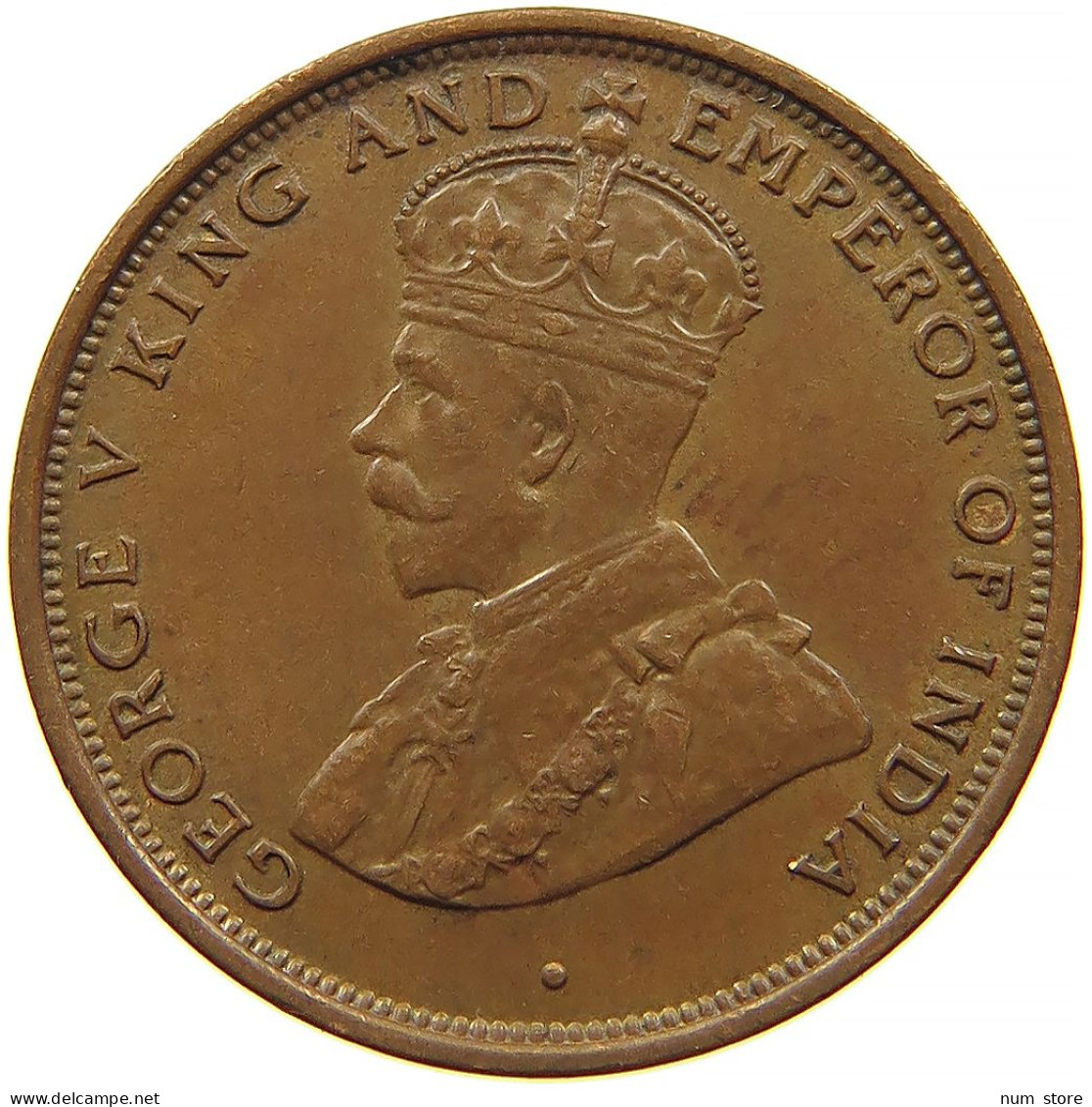 CEYLON 1 CENT 1928 #s084 0391 - Sri Lanka