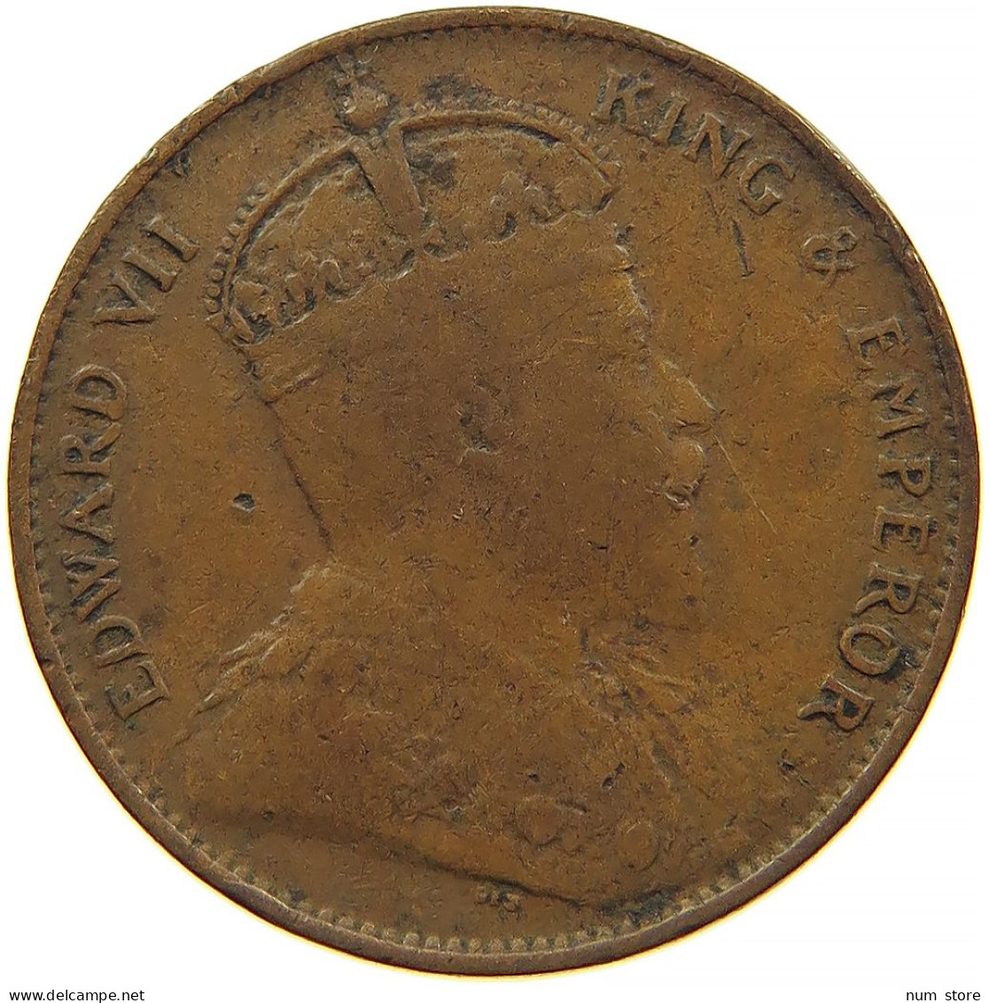 CEYLON 1 CENT 1908 #s084 0401 - Sri Lanka