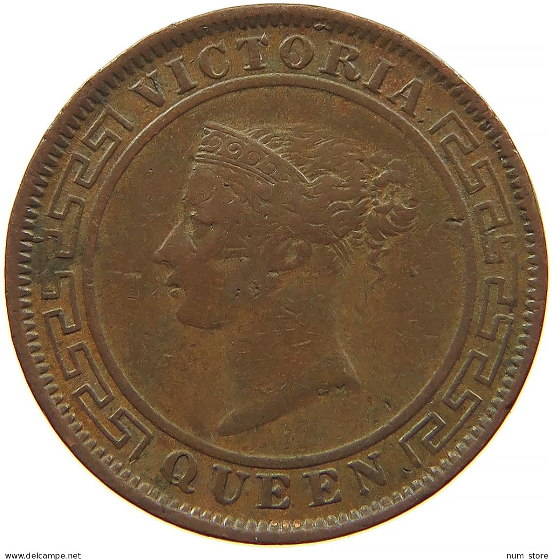 CEYLON 1 CENT 1870 #s084 0409 - Sri Lanka (Ceylon)