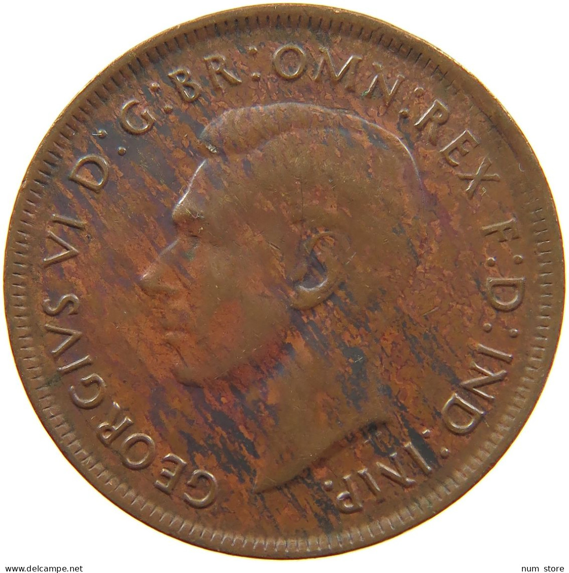 AUSTRALIA PENNY 1944 #s085 0049 - Penny