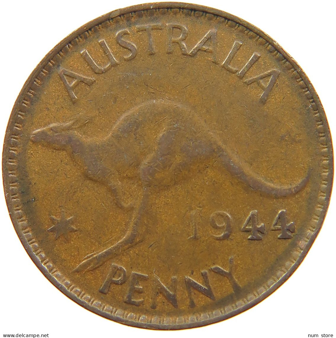 AUSTRALIA PENNY 1944 #s085 0051 - Penny