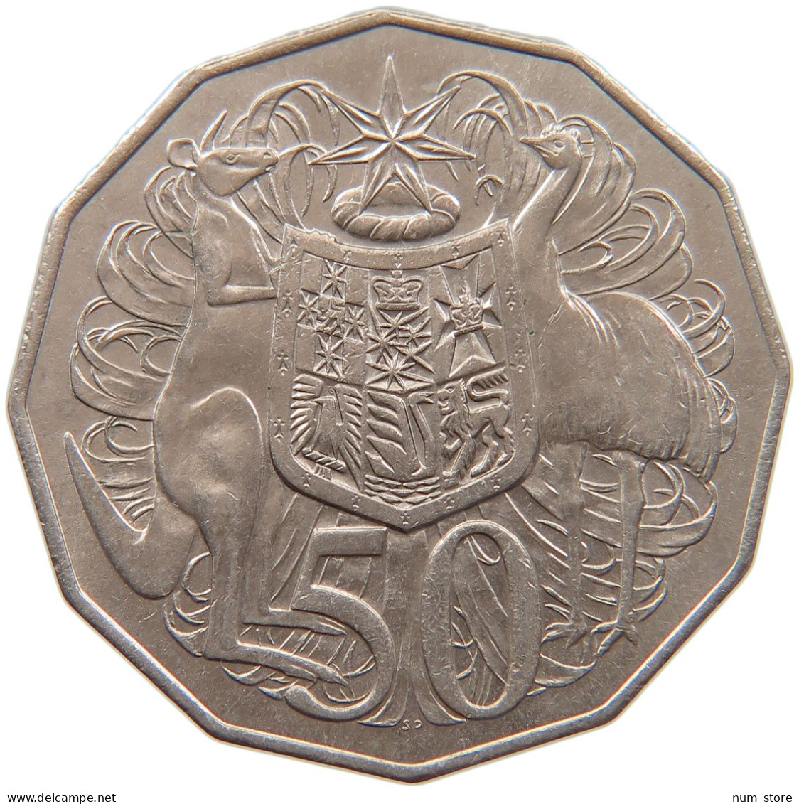 AUSTRALIA 50 CENTS 1980 #s086 0235 - 50 Cents