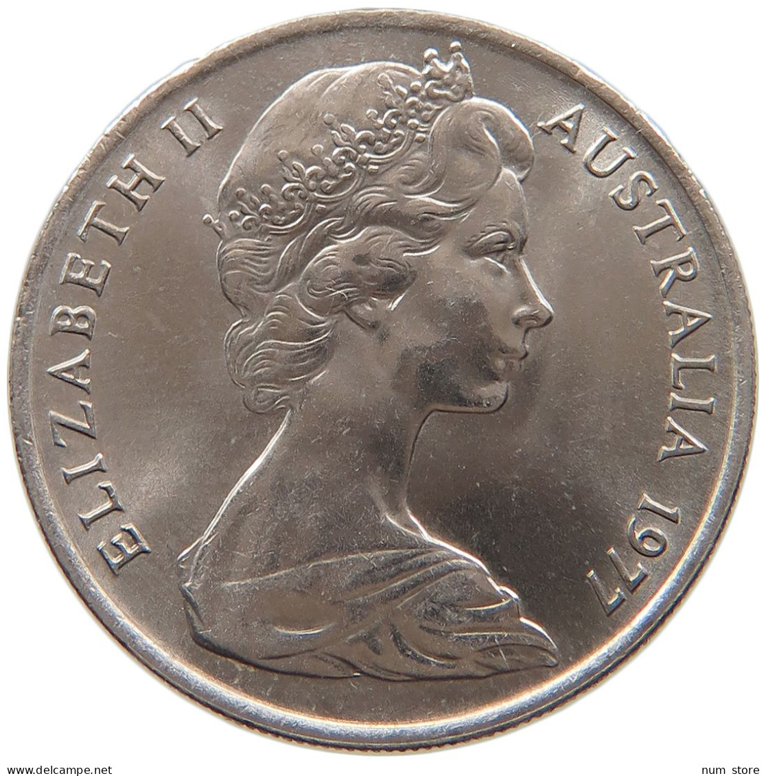 AUSTRALIA 10 CENTS 1977 #s087 0625 - 10 Cents