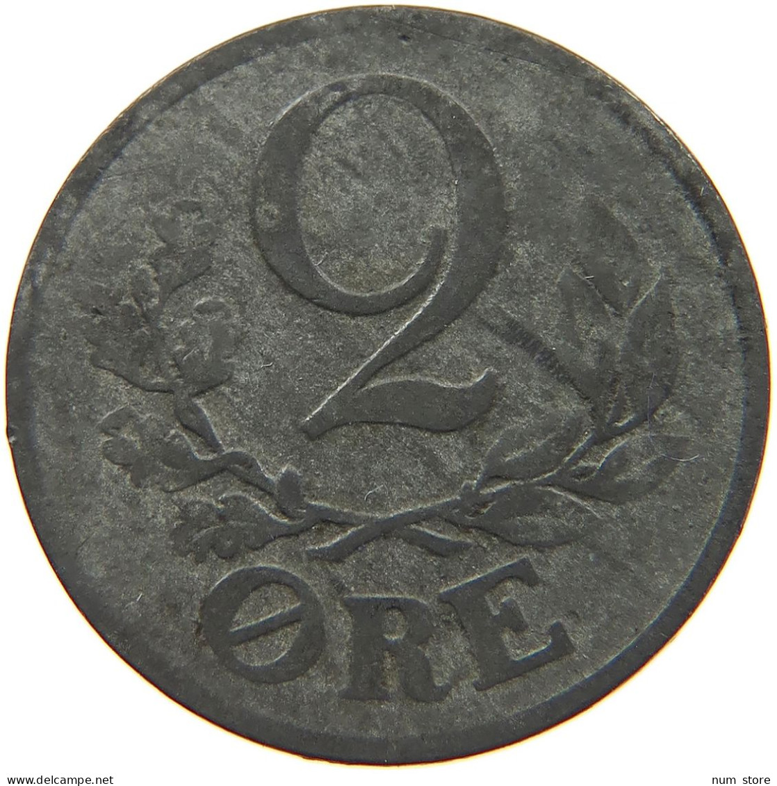 DENMARK 2 ÖRE 1942 #s088 0125 - Danemark