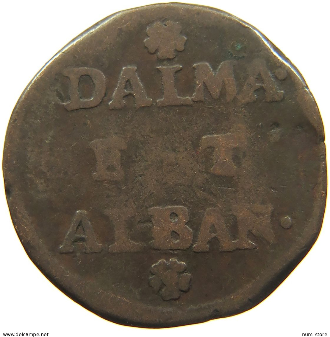 DALMATIA ALBANIA GAZETTA DA 2 SOLDI #s082 0001 - Albania