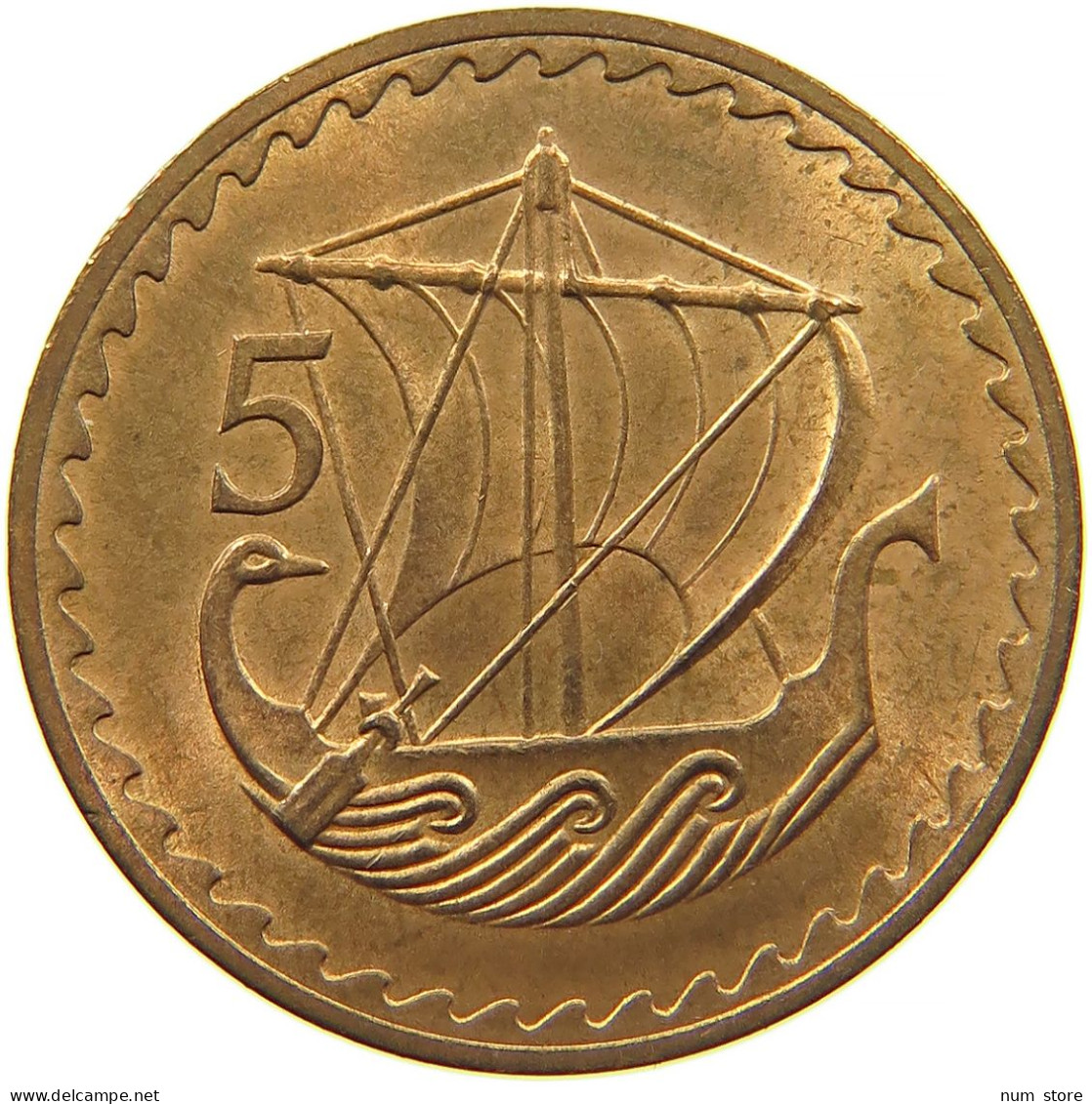 CYPRUS 5 MILS 1963 TOP #s086 0005 - Cyprus