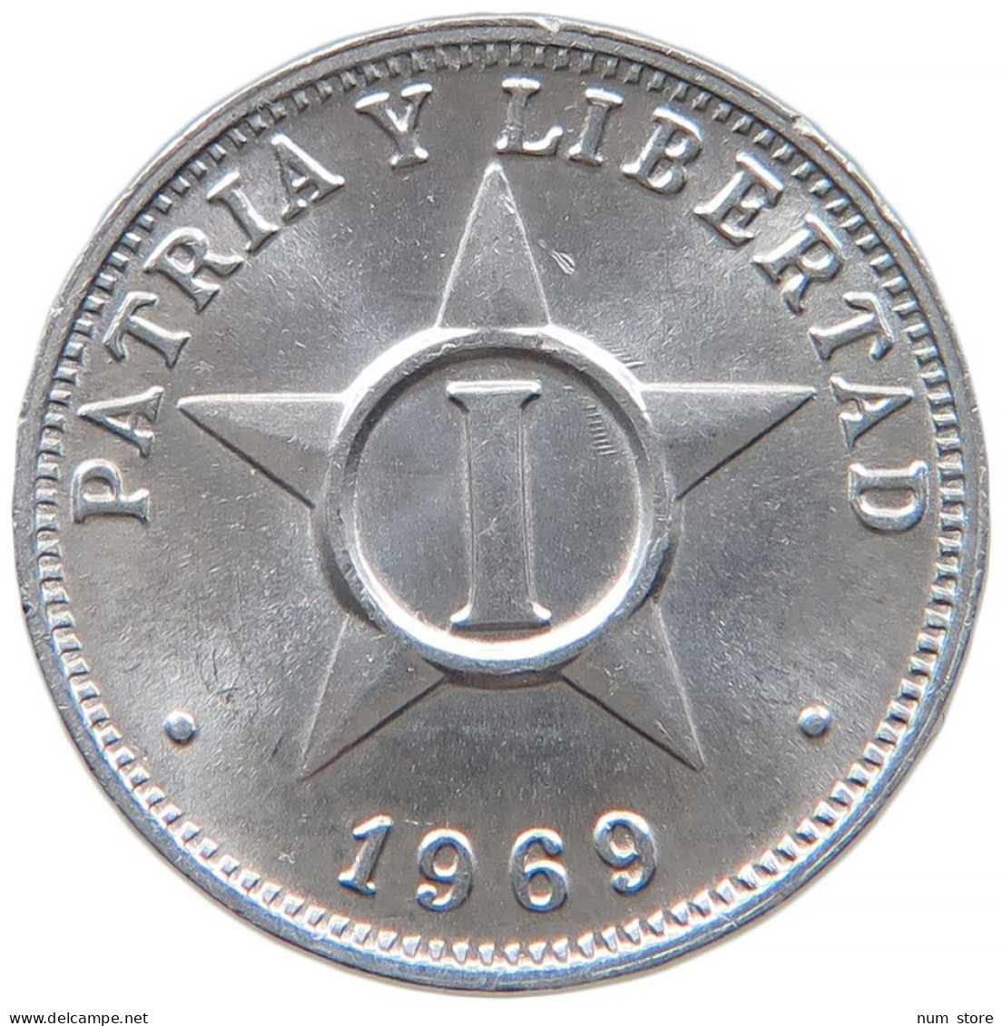 CUBA CENTAVO 1969 #s082 0113 - Kuba