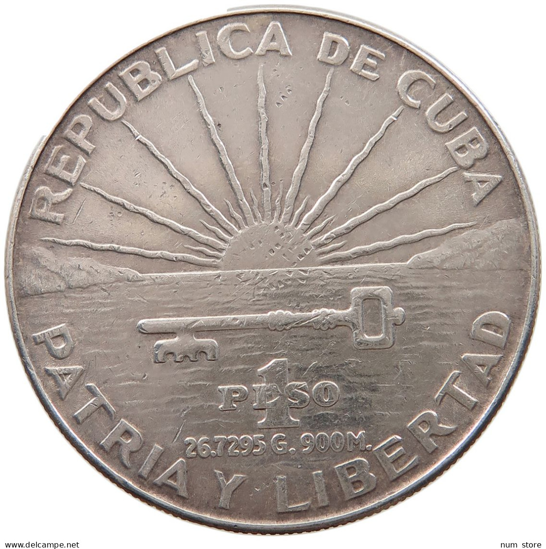 CUBA PESO 1953 #s082 0181 - Kuba