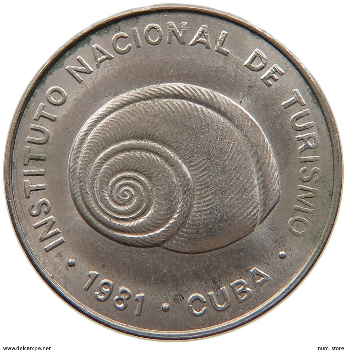 CUBA 5 CENTAVOS 1981 #s082 0157 - Cuba