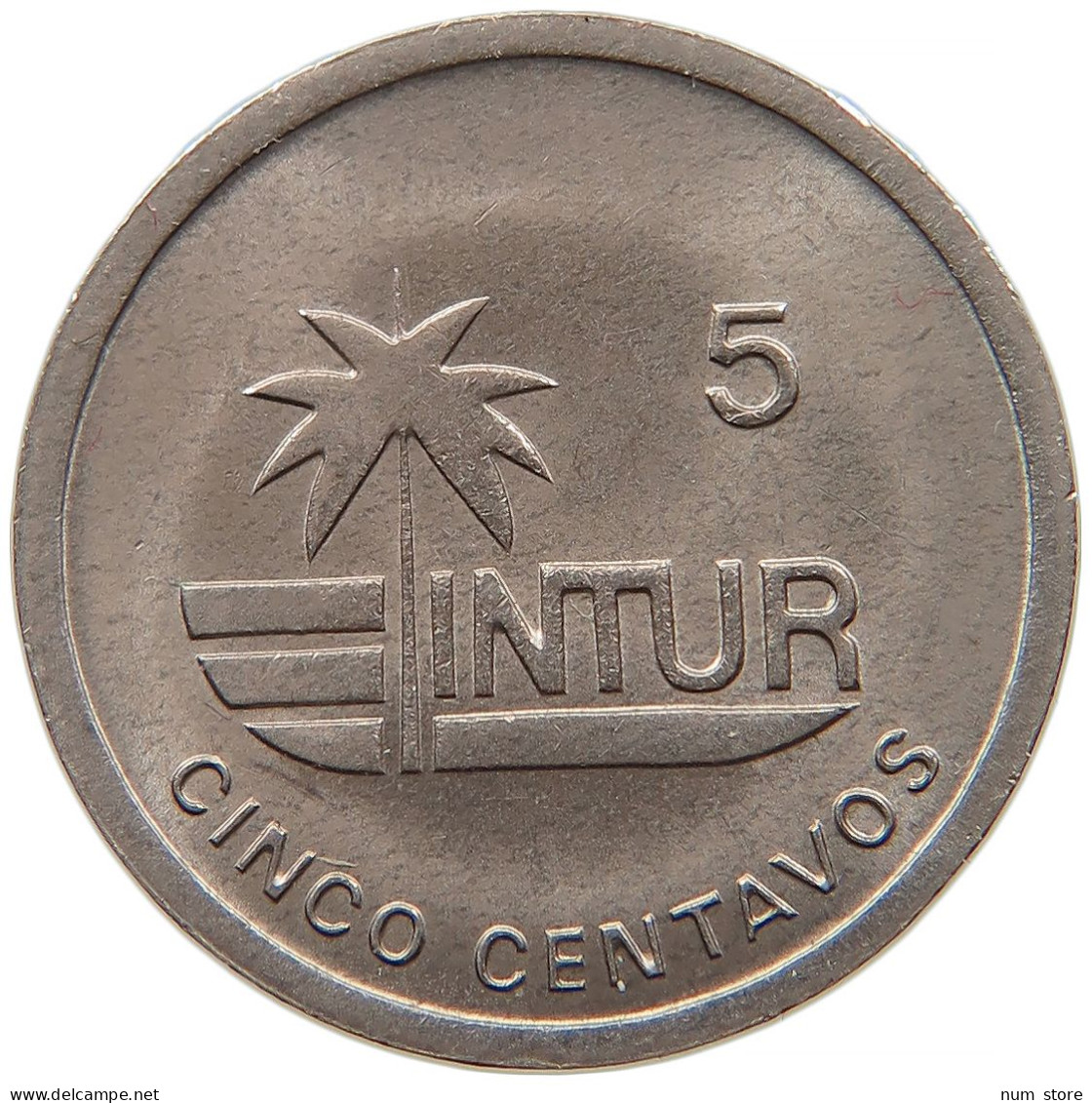 CUBA 5 CENTAVOS 1989 #s082 0159 - Cuba