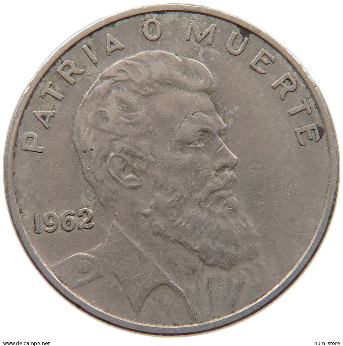 CUBA 40 CENTAVOS 1962 #s082 0173 - Kuba