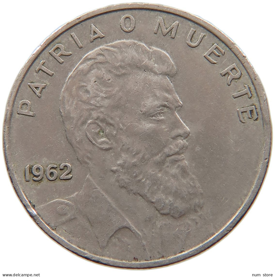 CUBA 40 CENTAVOS 1962 #s082 0175 - Kuba