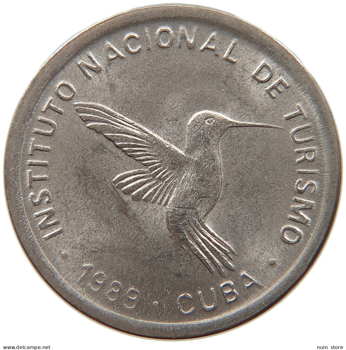 CUBA 10 CENTAVOS 1989 #s082 0163 - Cuba