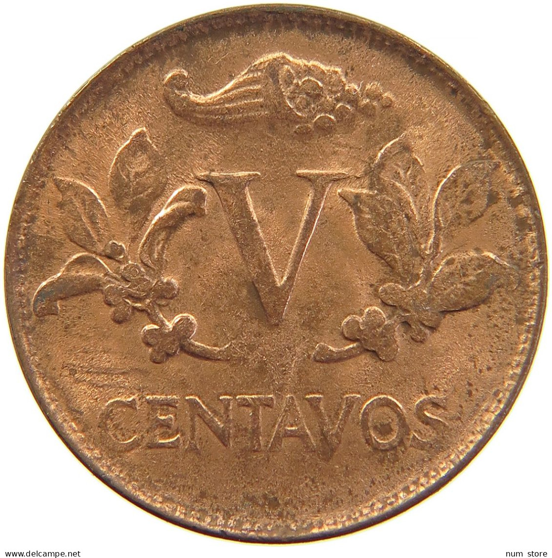 COLOMBIA 5 CENTAVOS 1967 #s083 0141 - Colombia