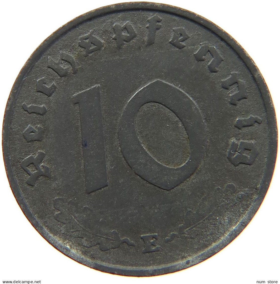 GERMANY 10 REICHSPFENNIG 1944 E #s088 0119 - 10 Reichspfennig