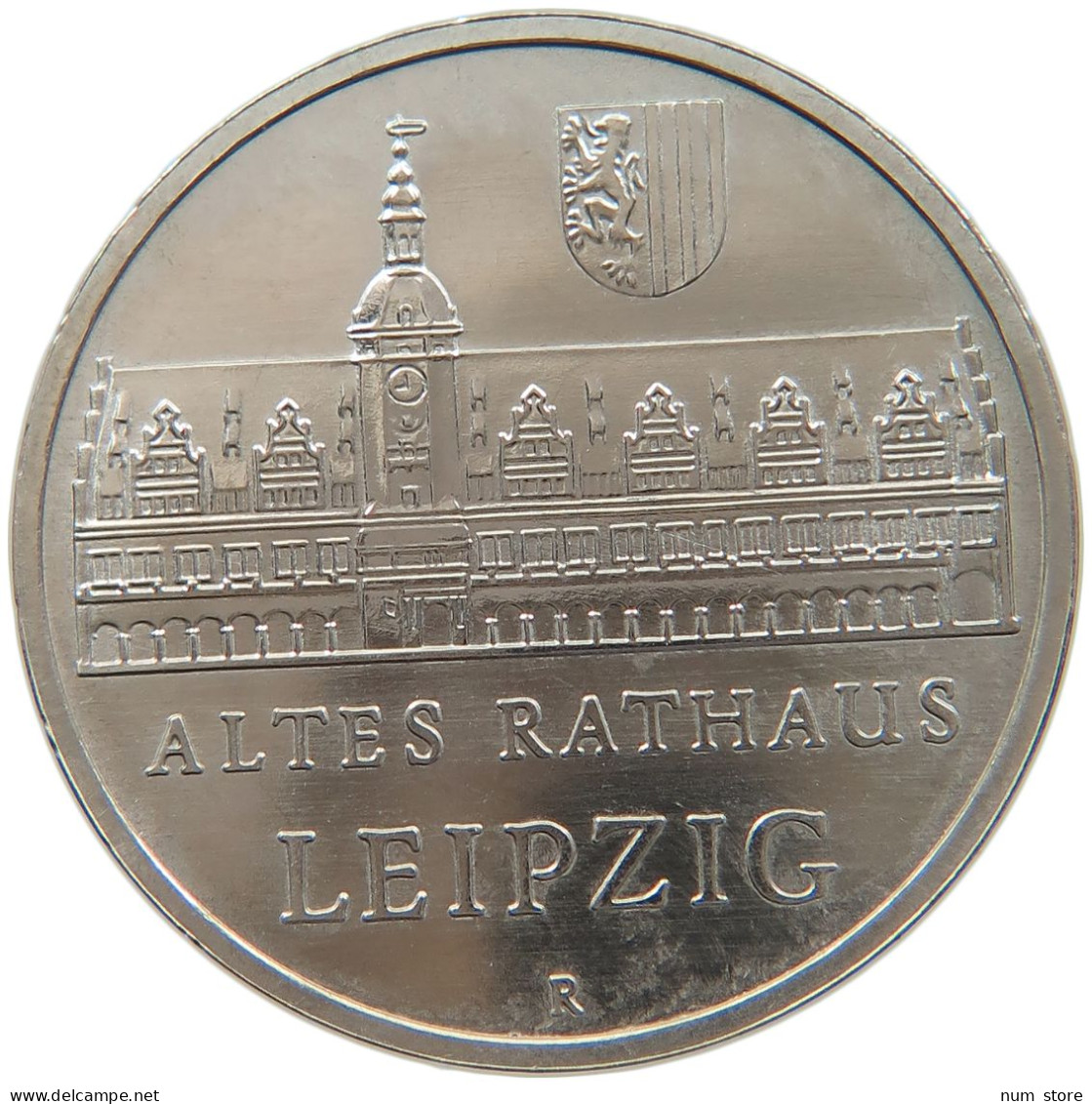 GERMANY DDR 5 MARK 1984 LEIPZIG #s086 0369 - 5 Marcos