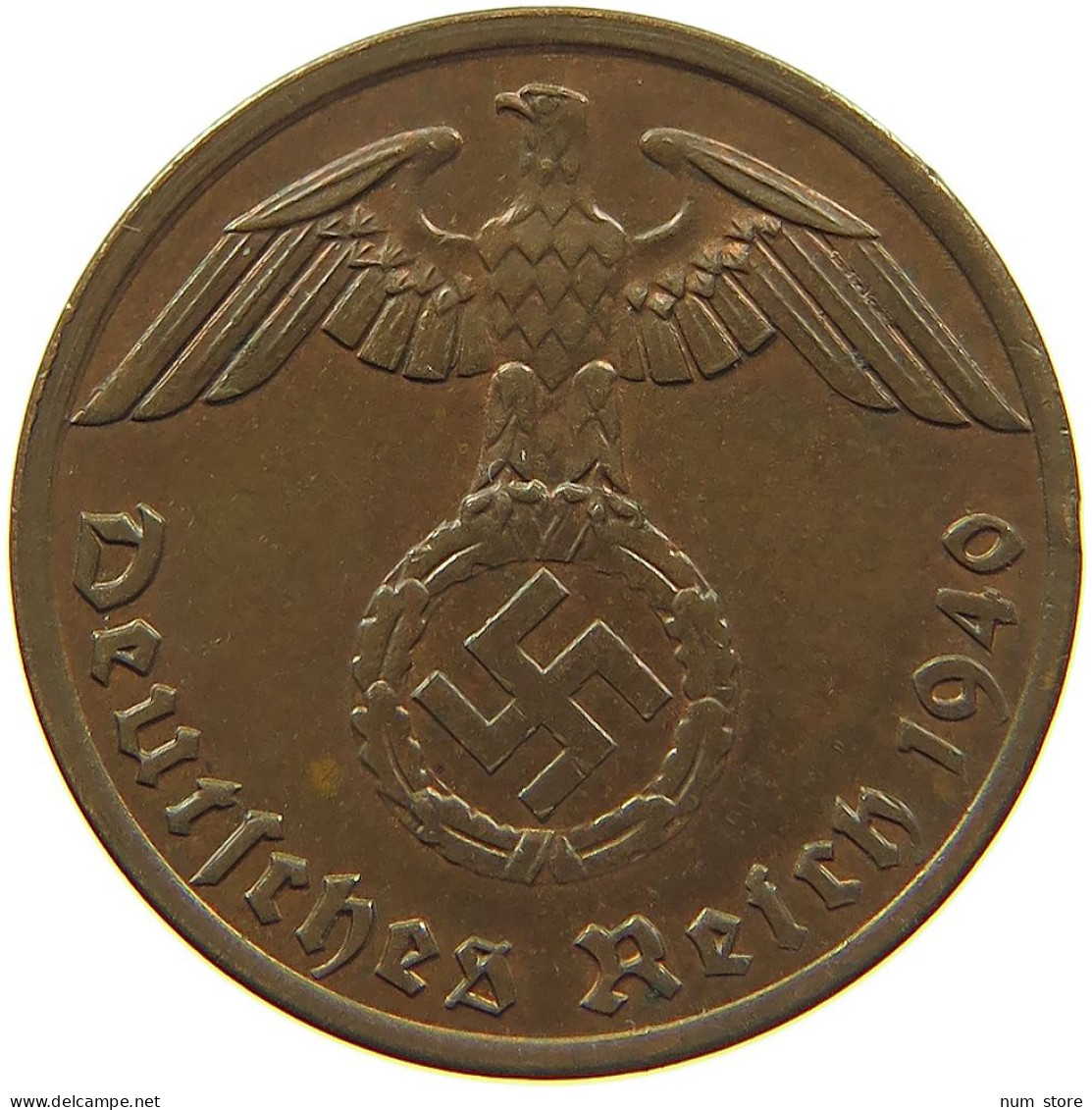 GERMANY 1 REICHSPFENNIG 1940 A #s083 0743 - 1 Reichspfennig