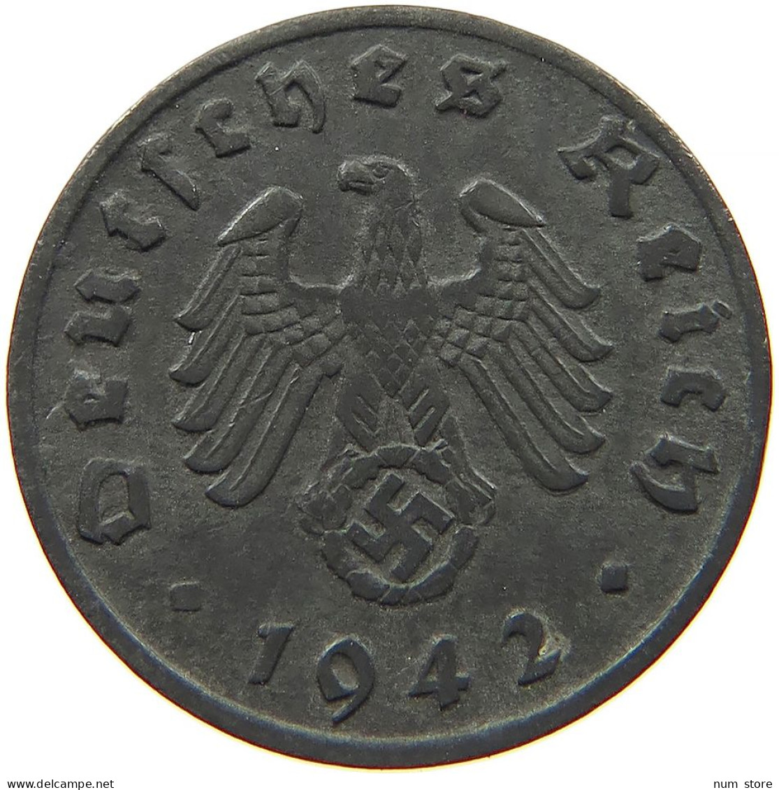 GERMANY 1 REICHSPFENNIG 1942 A #s088 0021 - 1 Reichspfennig