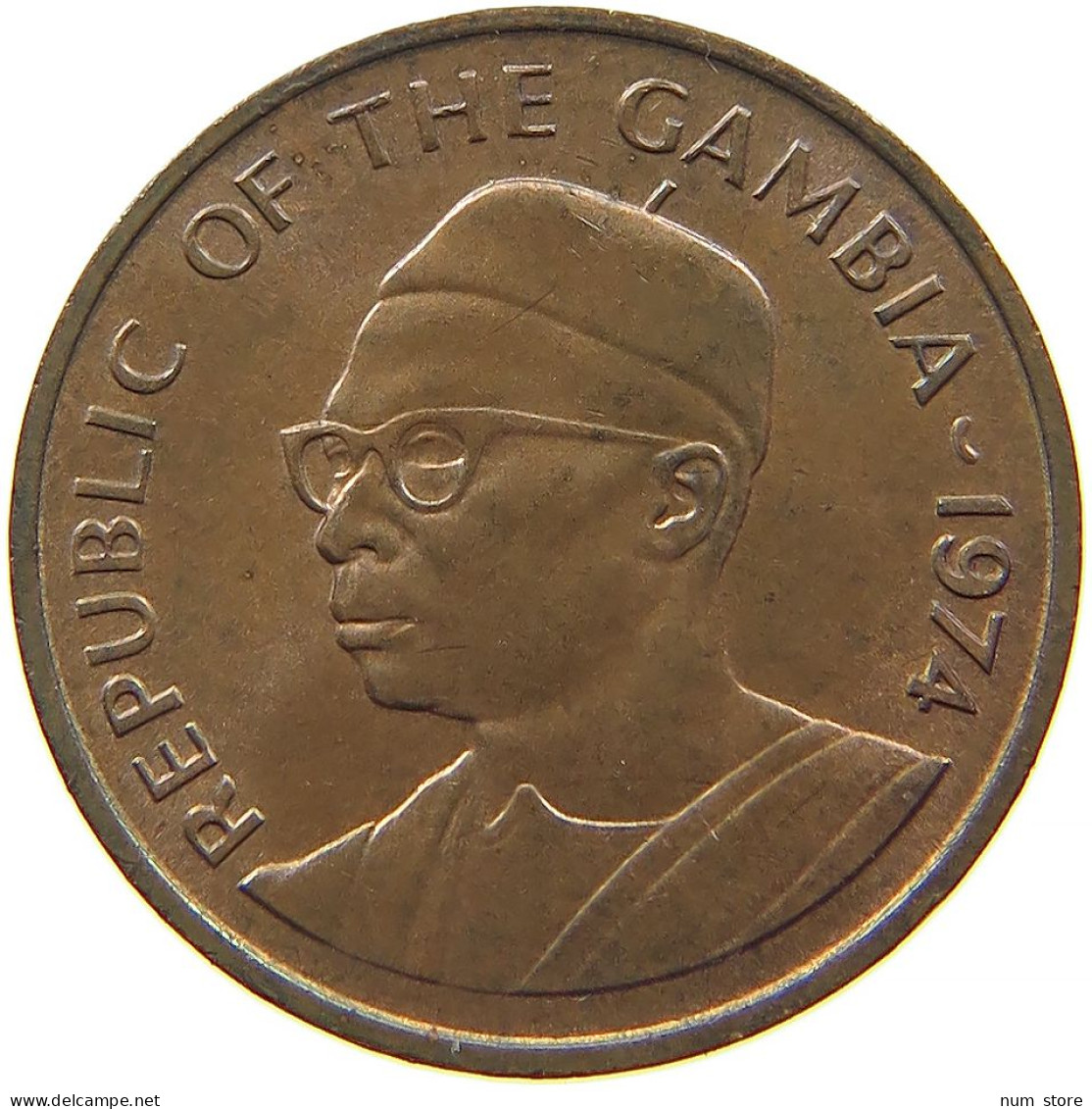 GAMBIA BUTUT 1974 #s084 0003 - Gambie
