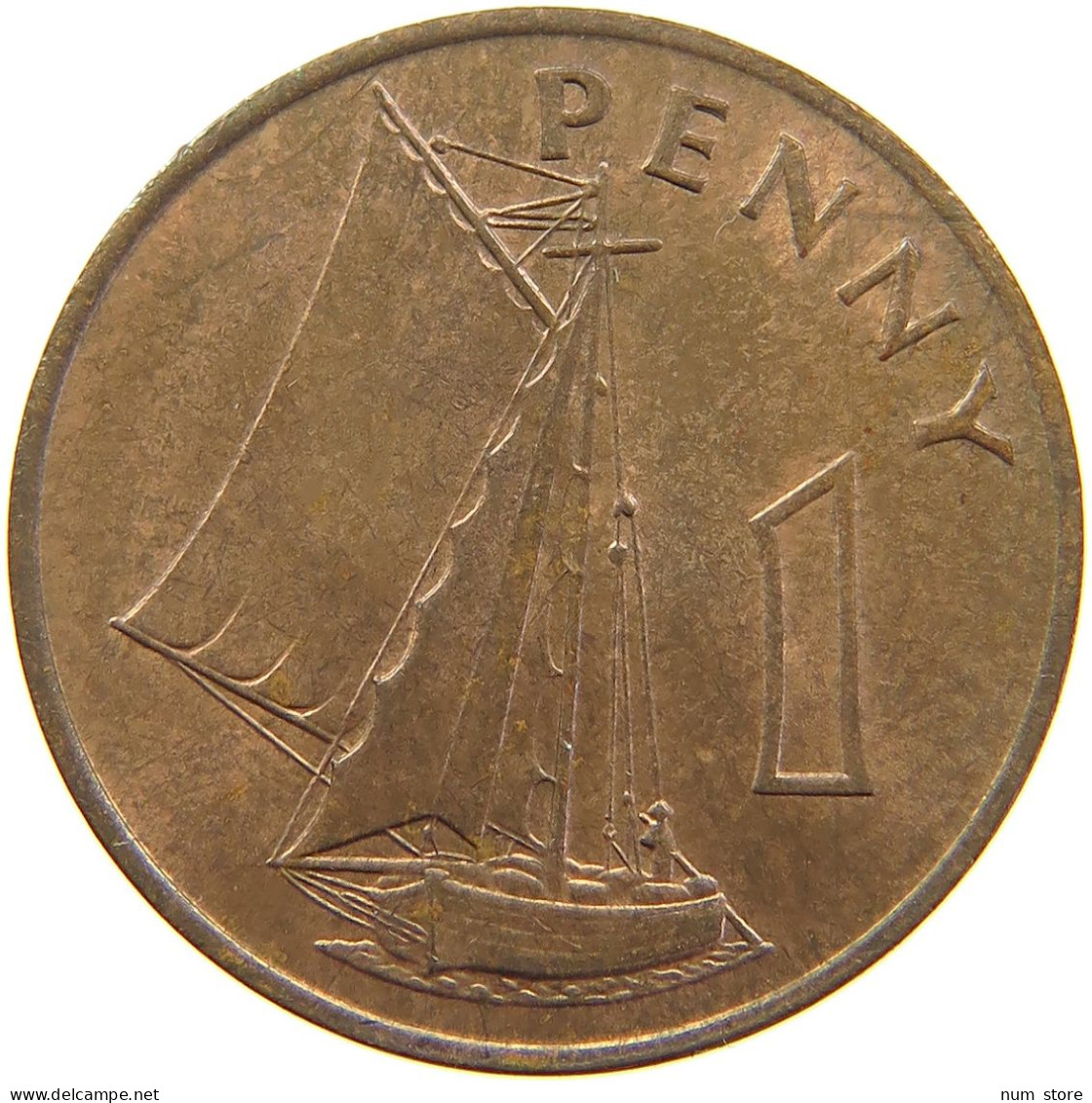 GAMBIA PENNY 1966 #s083 0059 - Gambia