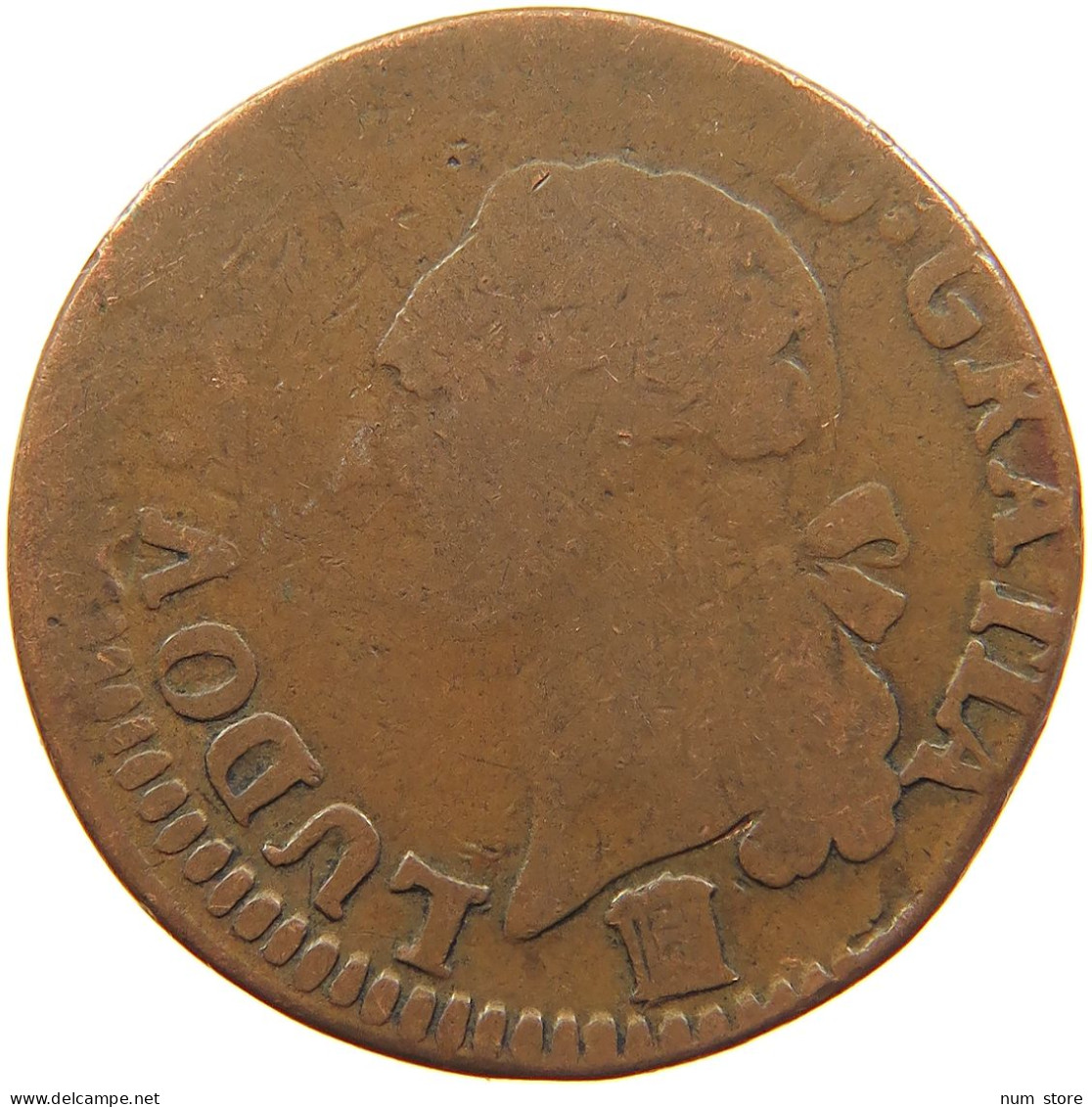 FRANCE SOL 1786 K #s081 0523 - 1774-1791 Louis XVI