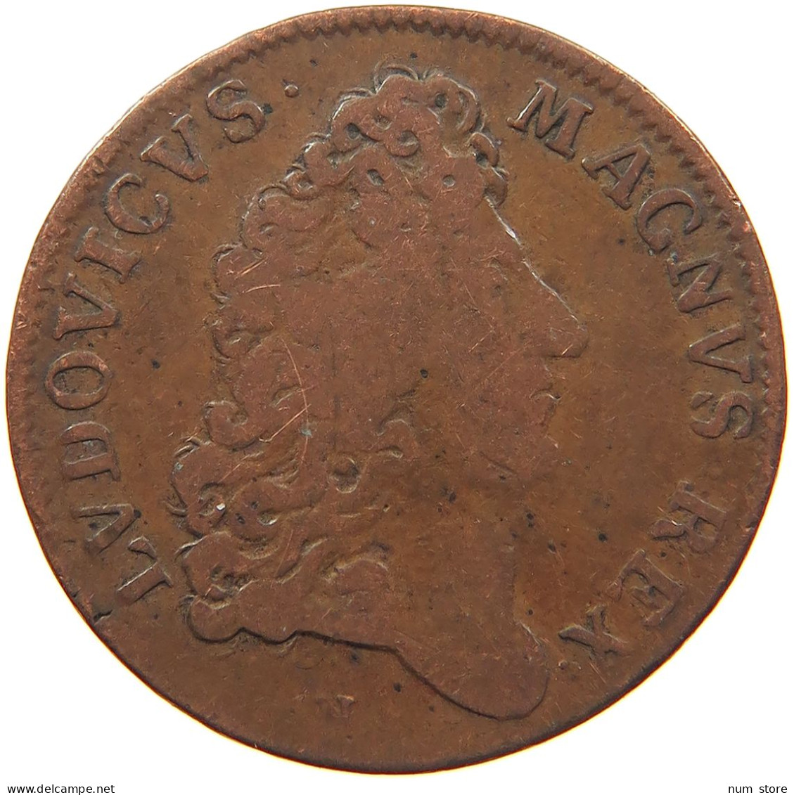 FRANCE JETON AVGET VICTORIA VIRES Louis XIV. (1643–1715) #s081 0481 - 1643-1715 Ludwig XIV.