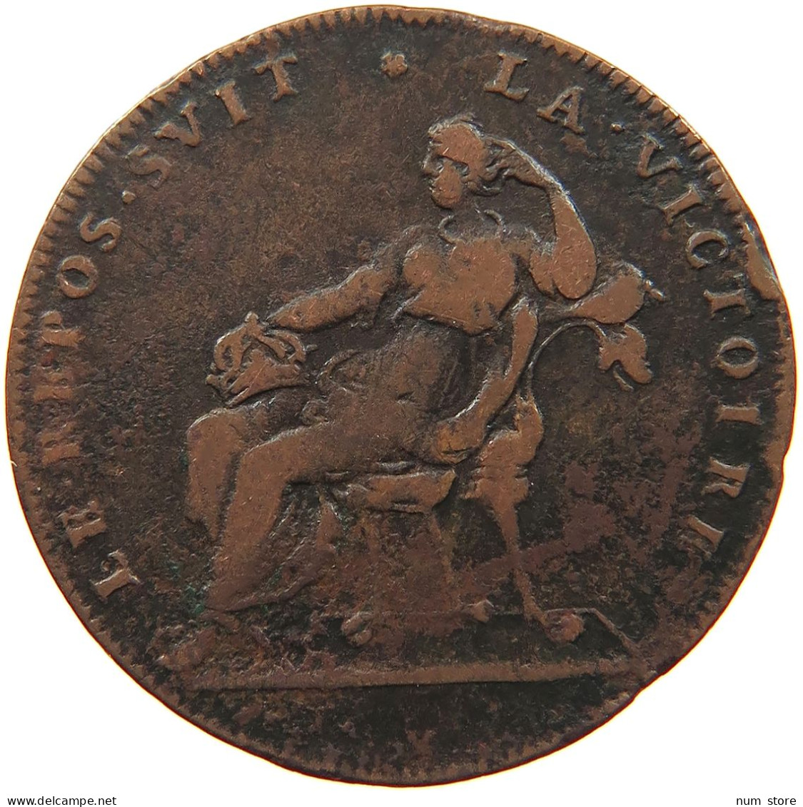 FRANCE JETON Le Repos Svit La Victoire XIV. (1643–1715) #s081 0485 - 1643-1715 Louis XIV Le Grand