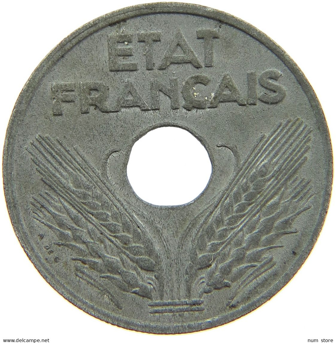 FRANCE 20 CENTIMES 1942 #s088 0193 - 20 Centimes