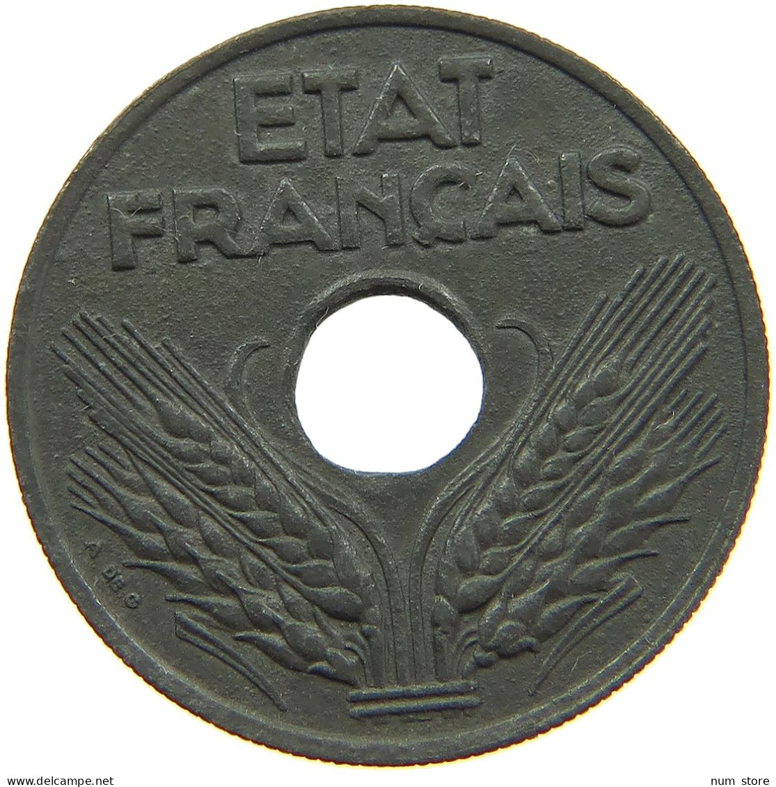 FRANCE 20 CENTIMES 1942 #s088 0191 - 20 Centimes