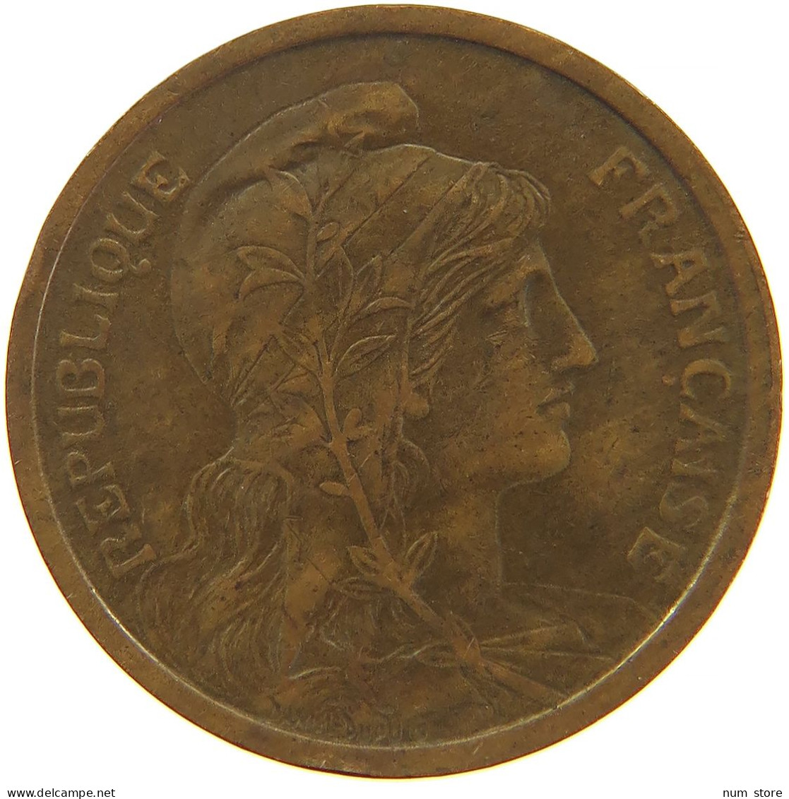 FRANCE 2 CENTIMES 1914 #s083 0319 - 2 Centimes