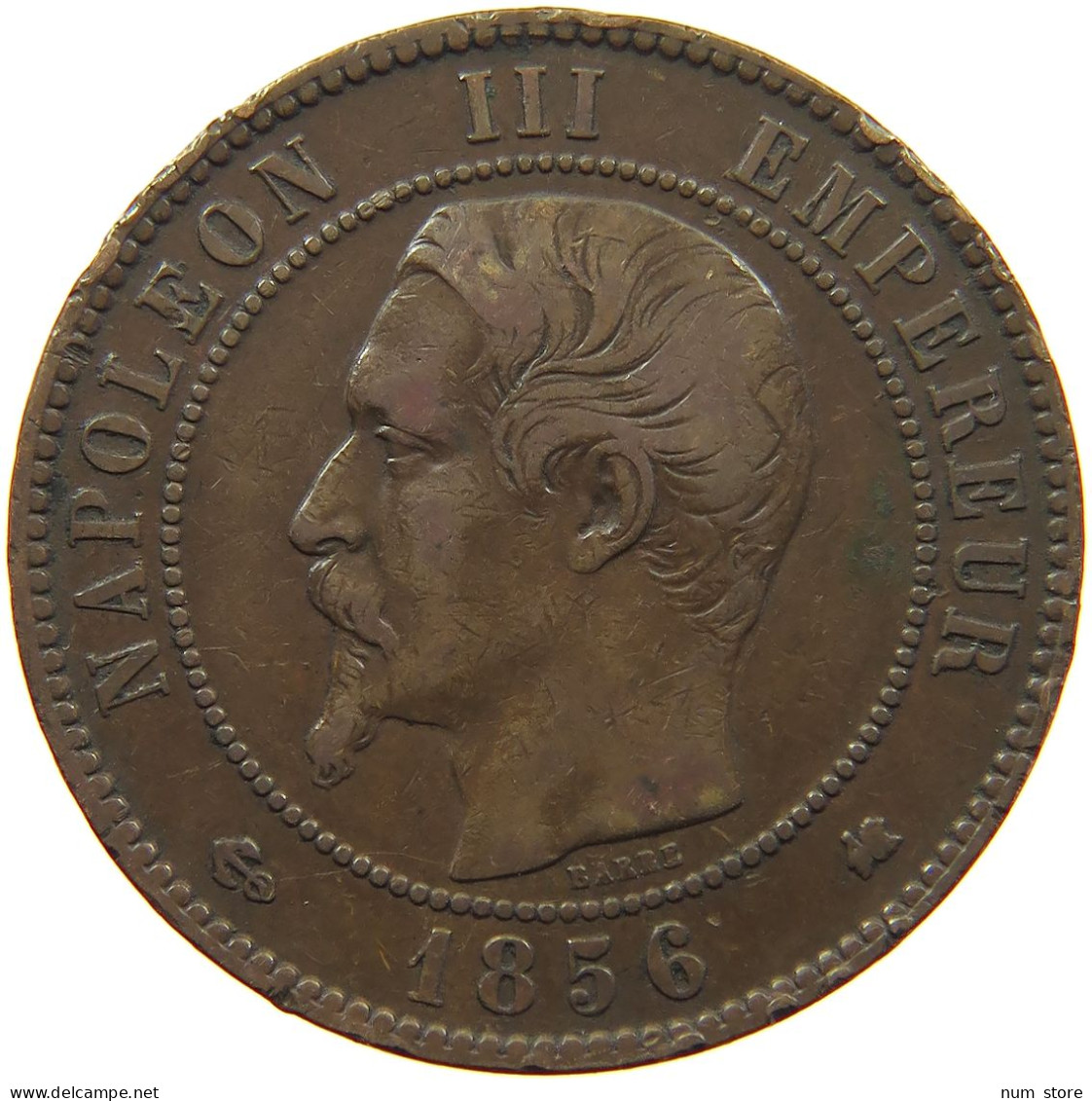 FRANCE 10 CENTIMES 1856 K #s081 0399 - 10 Centimes