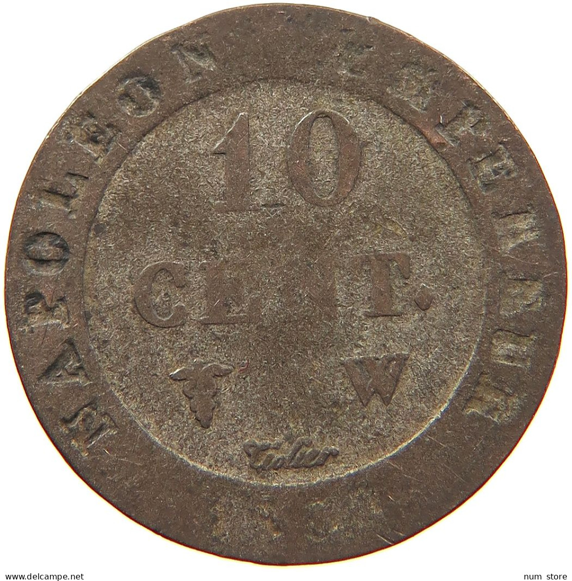 FRANCE 10 CENTIMES 1808 W LILLE #s081 0311 - 10 Centimes