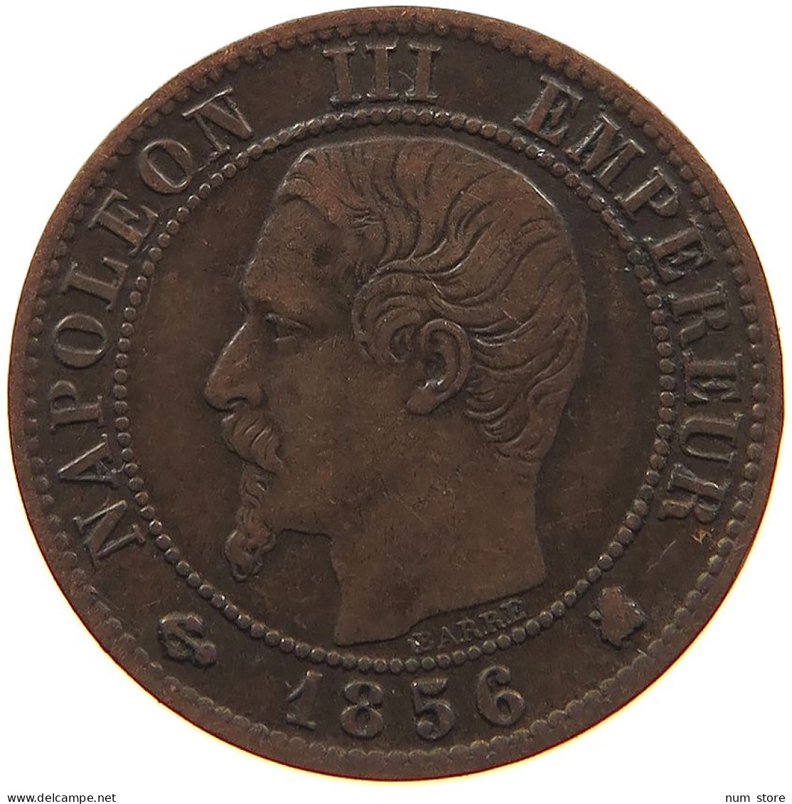 FRANCE 1 CENTIME 1856 K #s081 0303 - 1 Centime