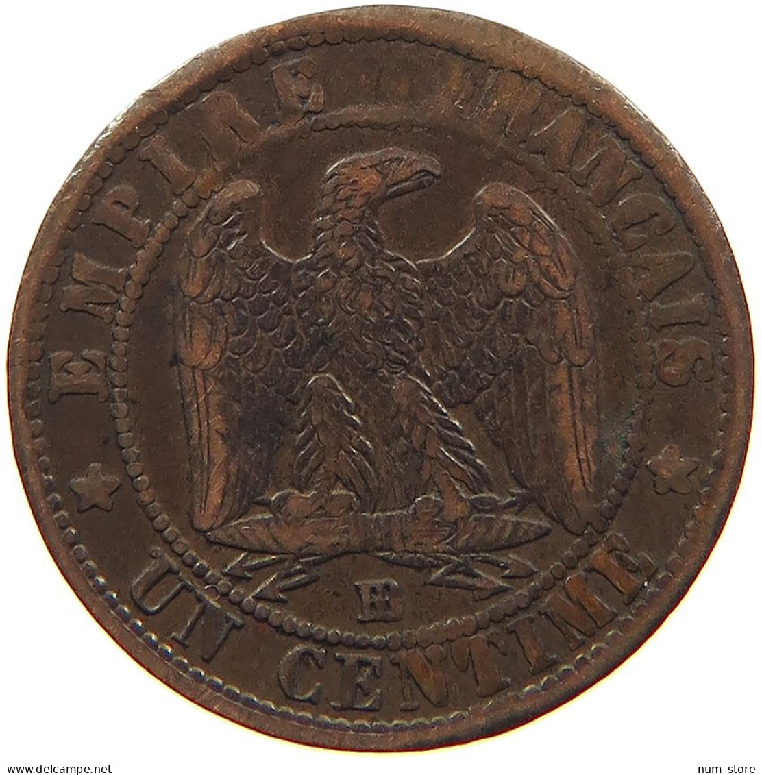 FRANCE 1 CENTIME 1853 BB #s081 0301 - 1 Centime