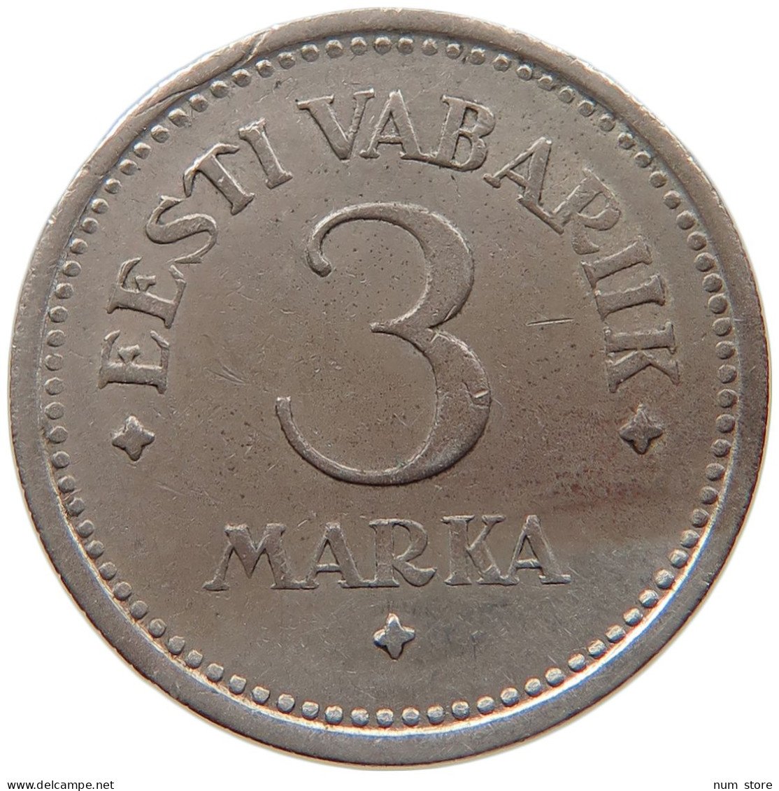 ESTONIA 3 MARKA 1922 #s087 0219 - Estonie
