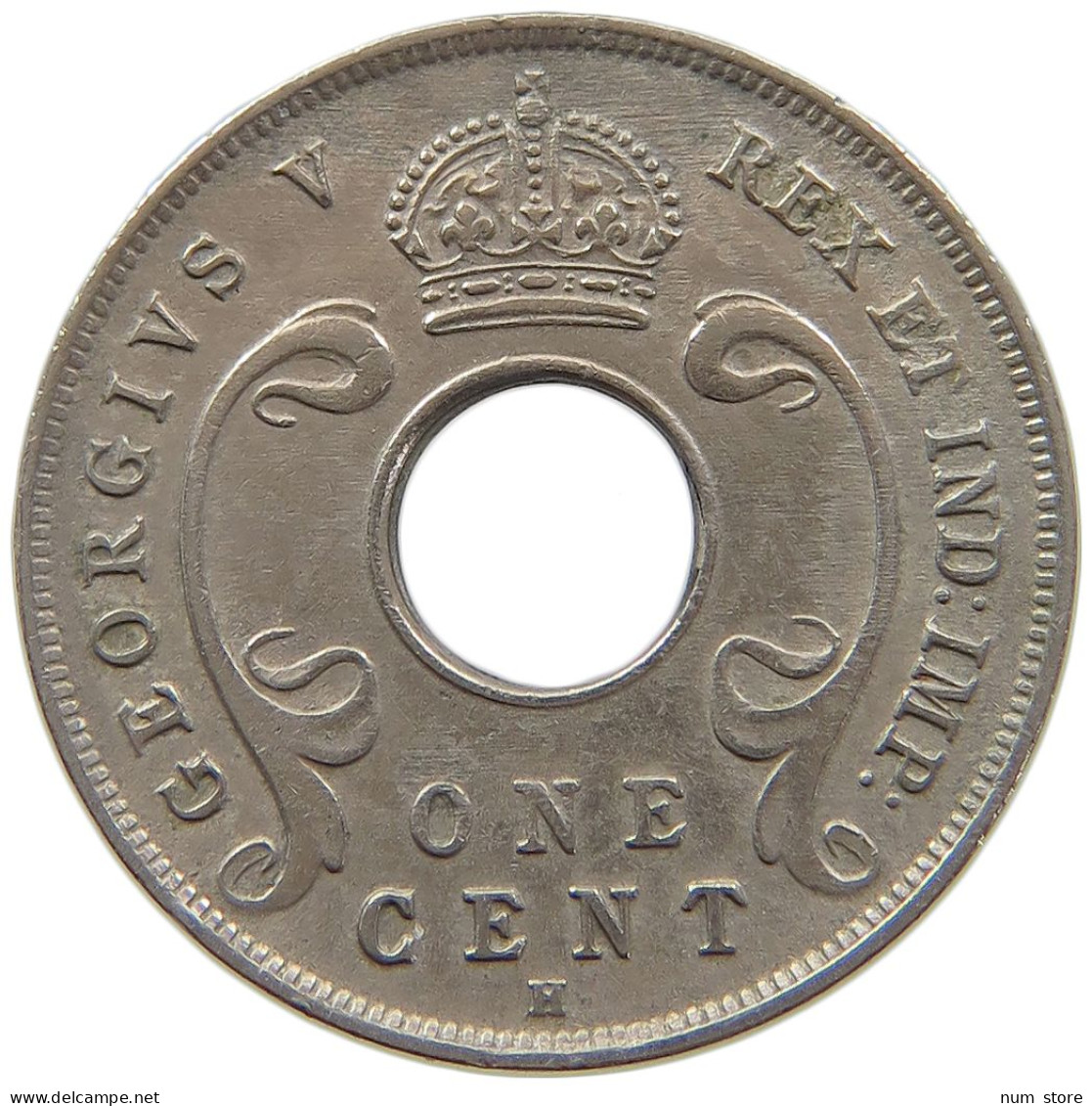 EAST AFRICA 1 CENT 1912 H #s087 0677 - Colonia Británica