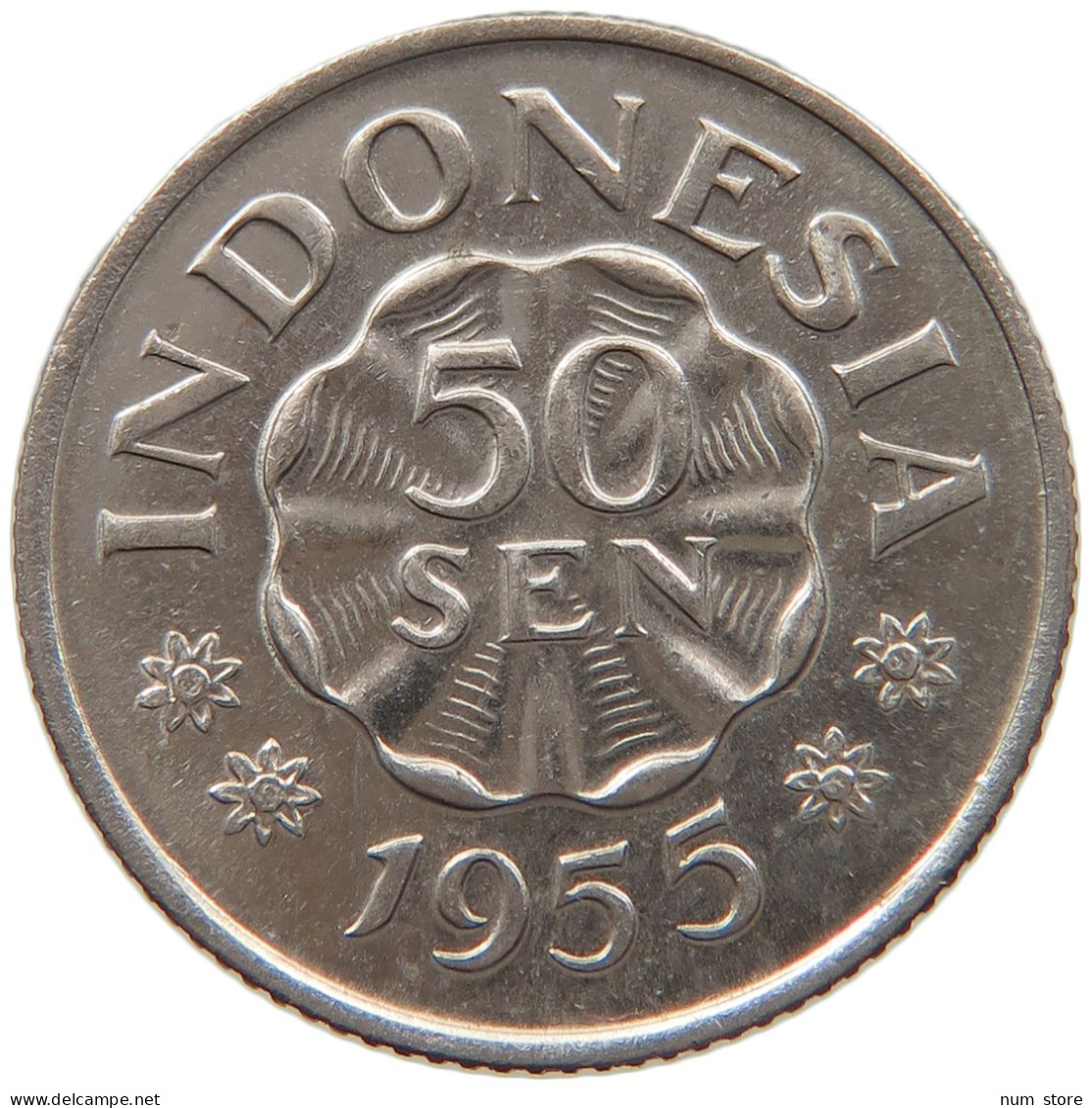 INDONESIA 50 SEN 1955 #s087 0229 - Indonésie