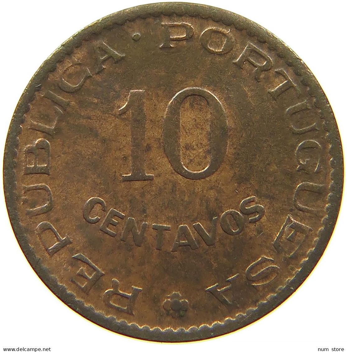 INDIA PORTUGUESE 10 CENTAVOS 1961 #s083 0717 - Inde