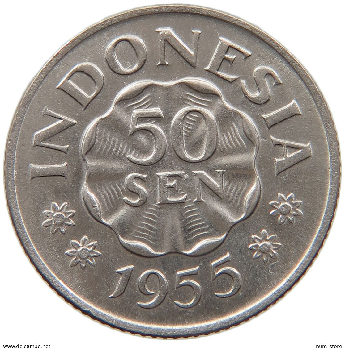 INDONESIA 50 SEN 1955 #s087 0497 - Indonesia