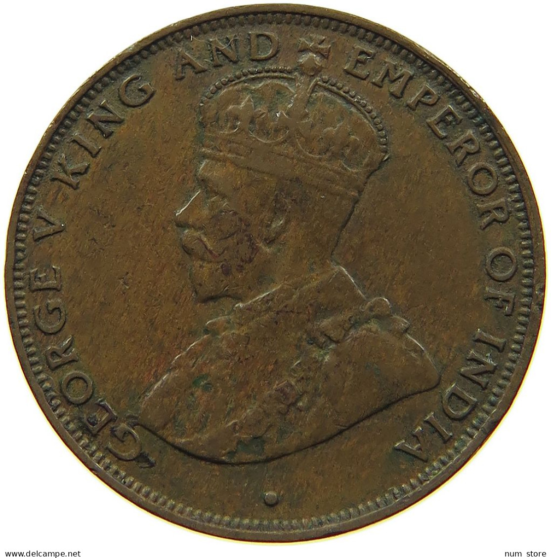 HONG KONG CENT 1934 #s084 0457 - Hong Kong